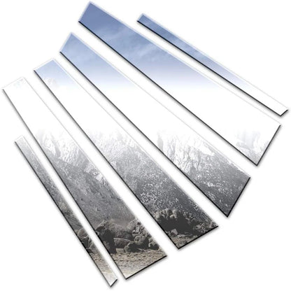 Luxury FX Chrome Pillar Post Trim Kit for Kia Sportage (2011–2016)
