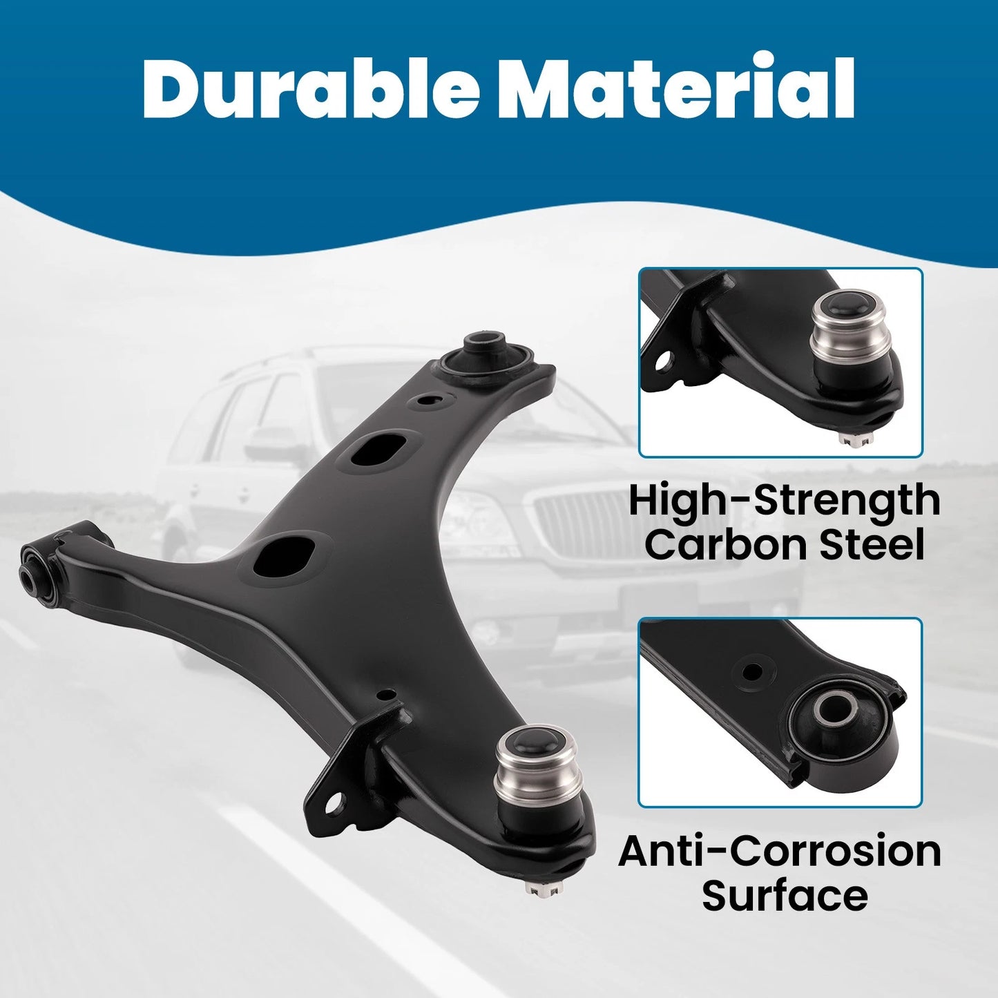 Lower Left Front Control Arm with Ball Joint for Subaru Forester (2014–2018)