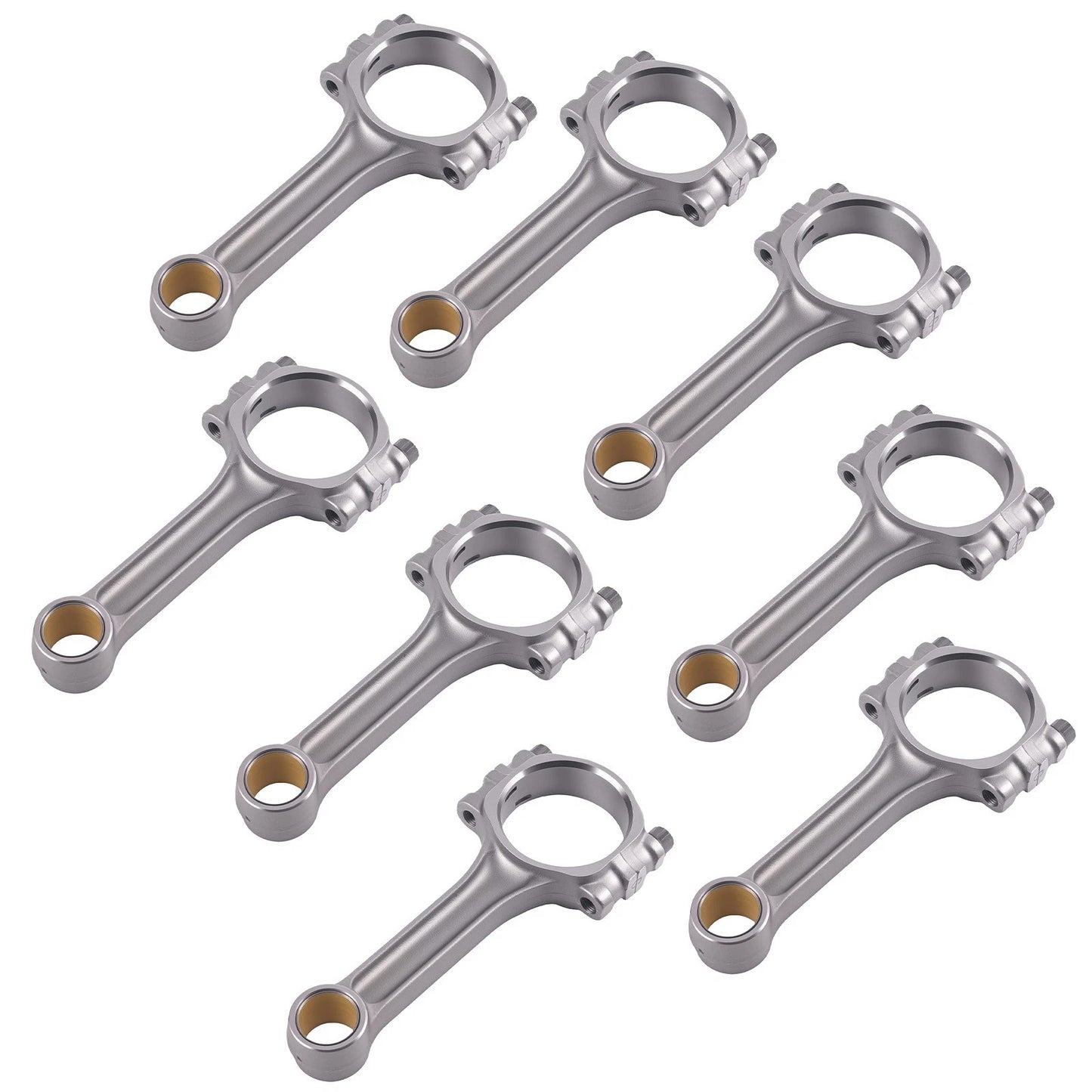 I-Beam Connecting Rod Set for Chevrolet SBC 350 (5.700 in) (1968–1970)