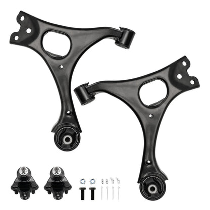 Front Lower Control Arms and Ball Joints Set for 2006–2011 Honda Civic (4Pc)