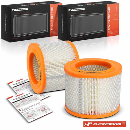 2X Engine Air Filter for Buick Regal (1988), Century (1988), Chevrolet Cavalier (1988)