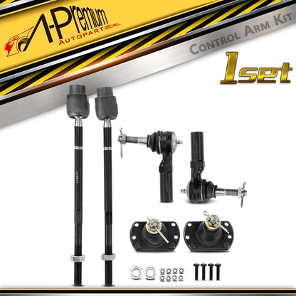 6X Front Lower Ball Joint & Tie Rod End for Chevrolet Buick Oldsmobile