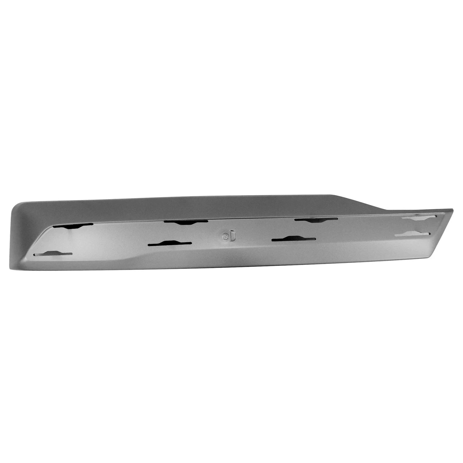 Replacement Silver Primed Front Passenger Side Bumper Cover Grille Molding