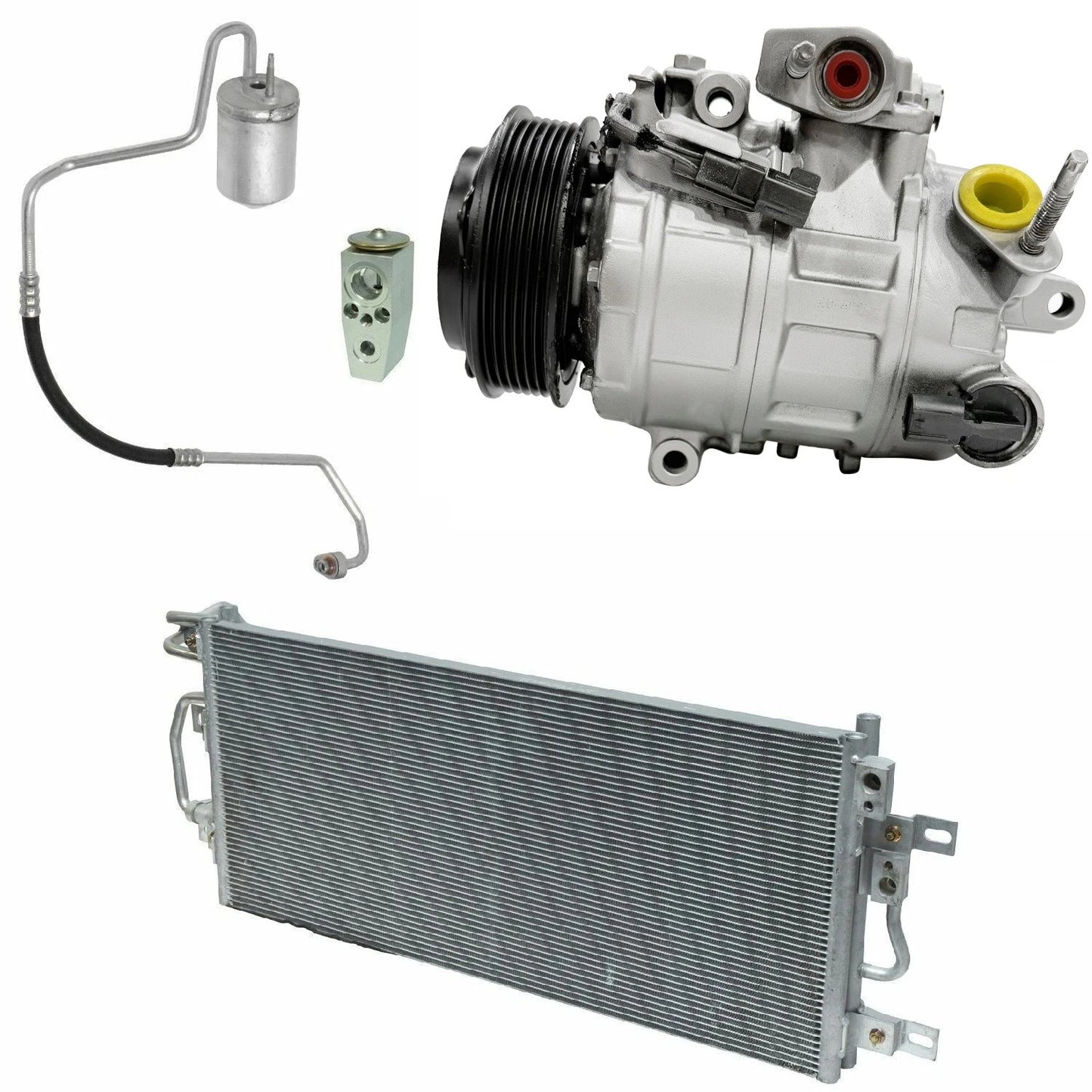 AC Compressor Kit With Condenser for Ford Police Interceptor (2016–2016)