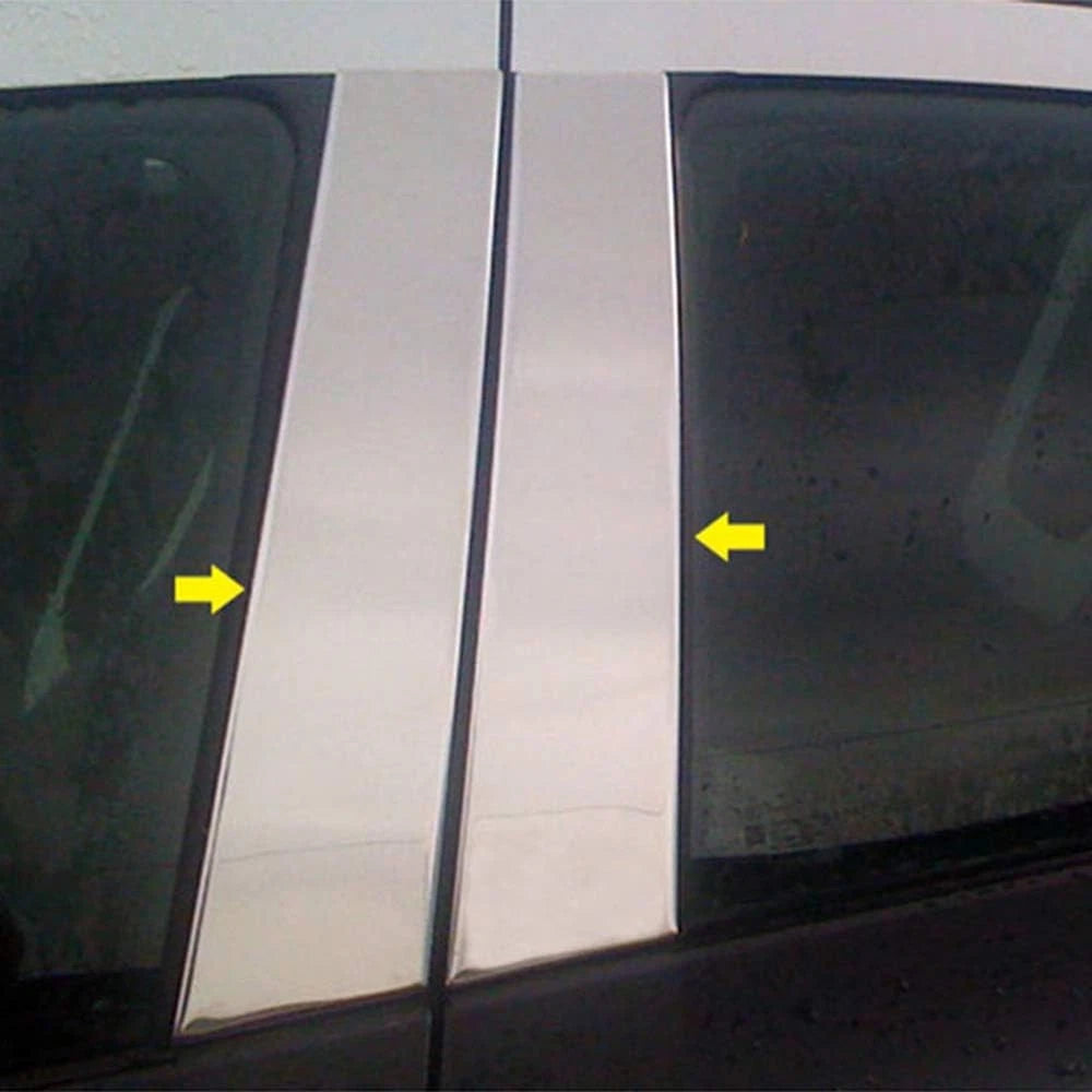 Chrome Pillar Post Trim Kit Luxury FX for 2011-2015 Chevy Volt (4pc)