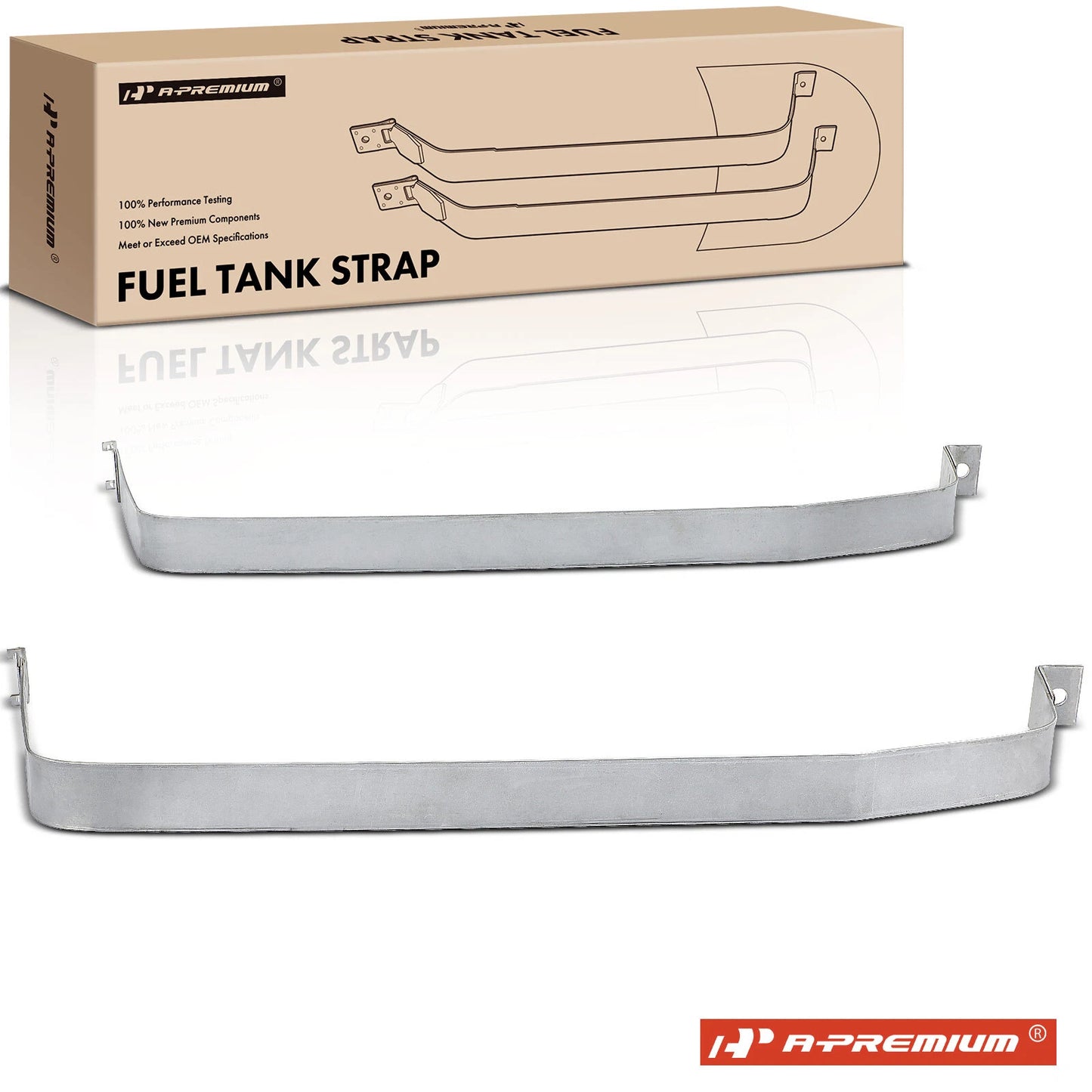 2X Steel Fuel Tank Straps for Chevrolet Tahoe (1995–1999) Blazer GMC Yukon