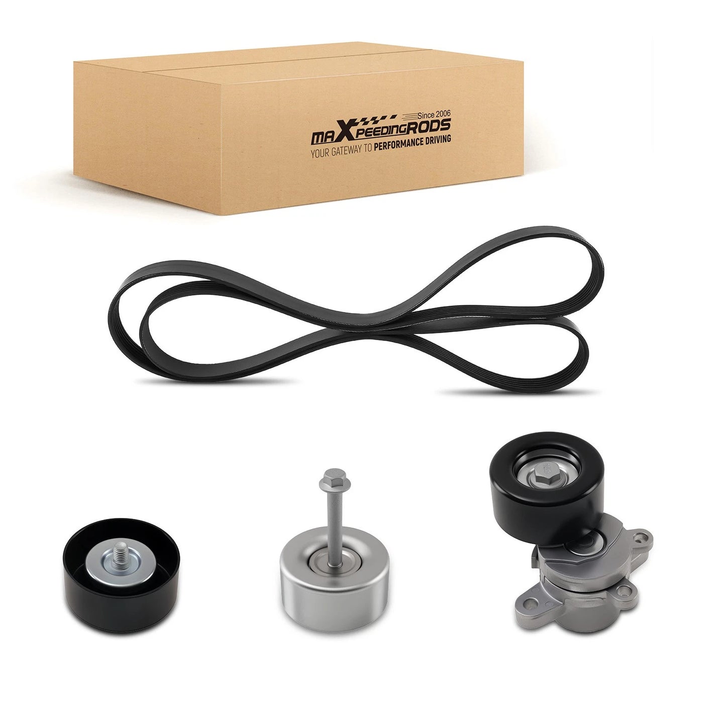 Drive Belt Kit for Nissan Maxima Murano Quest 3.5L (2007–2014)