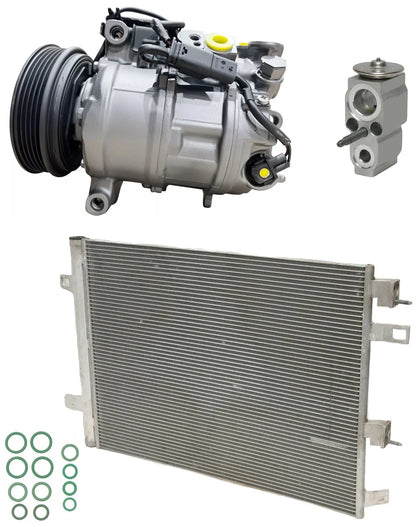 AC Compressor Kit With Condenser for Mercedes A220 2.0L (2020–2022)