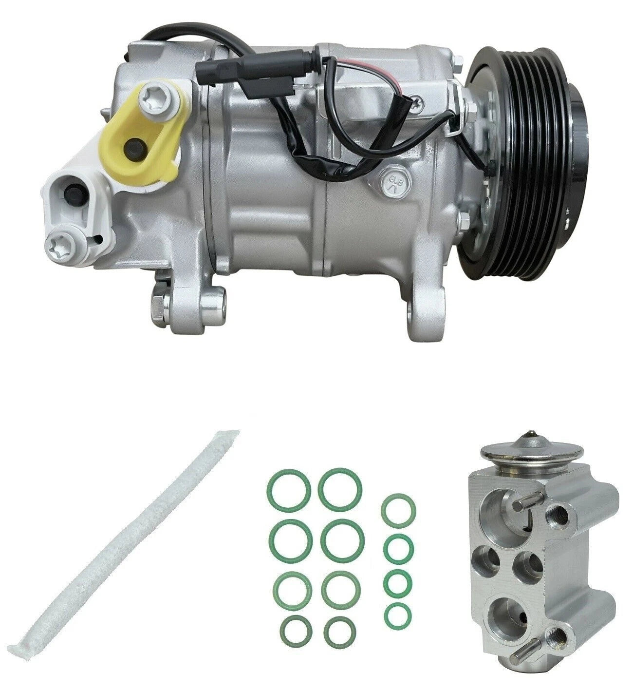A/C Compressor Kit Replacement for BMW X4 2.0L Turbo (2018–2018)