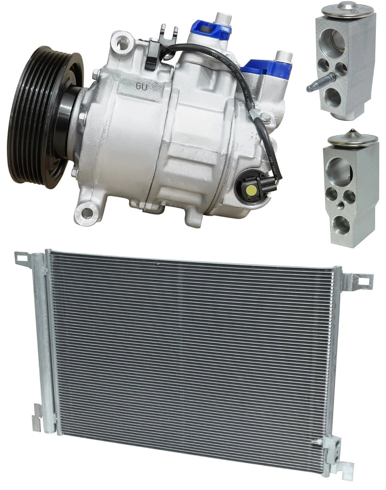 AC Compressor Kit With Condenser for Audi Q7 2.0L (2018–2023)