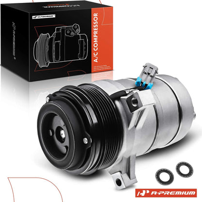 A/C Compressor with Clutch for Cadillac DeVille (1994–2005)