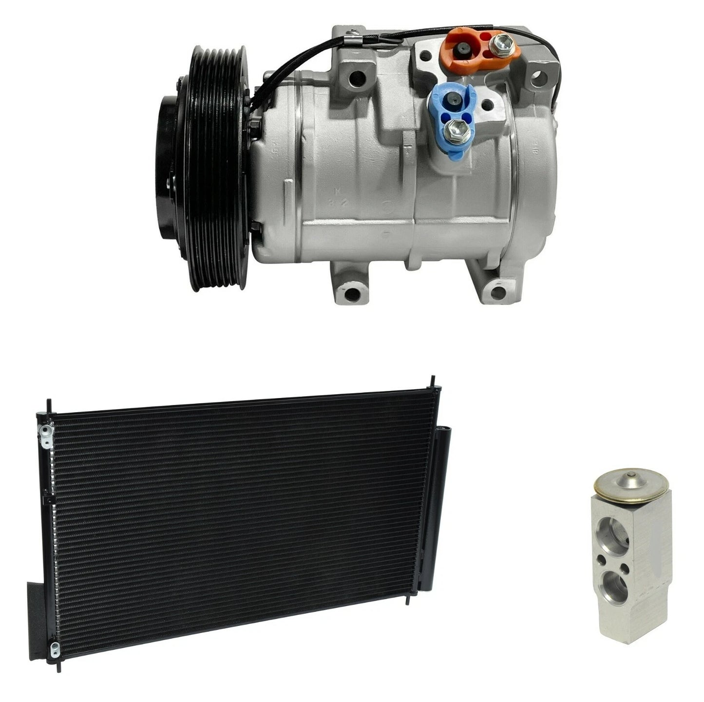 AC Compressor Kit With Condenser for Honda Odyssey 3.5L (2005–2005)