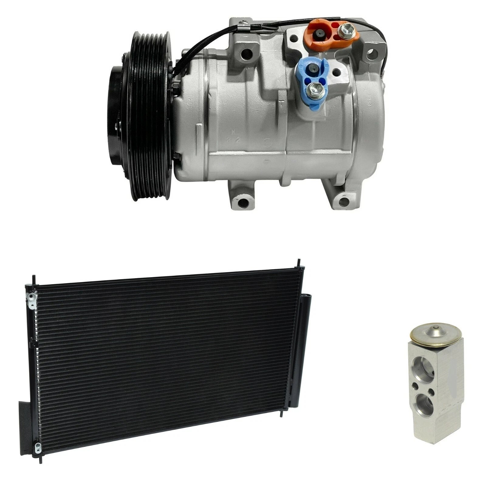 AC Compressor Kit With Condenser for Honda Odyssey 3.5L (2005–2005)