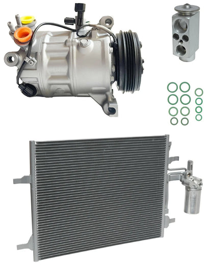 AC Compressor Kit With Condenser for Volvo S60 2.5L (2011–2018)