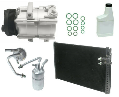 AC Compressor Kit with Condenser for Hyundai Elantra (2017–2019)