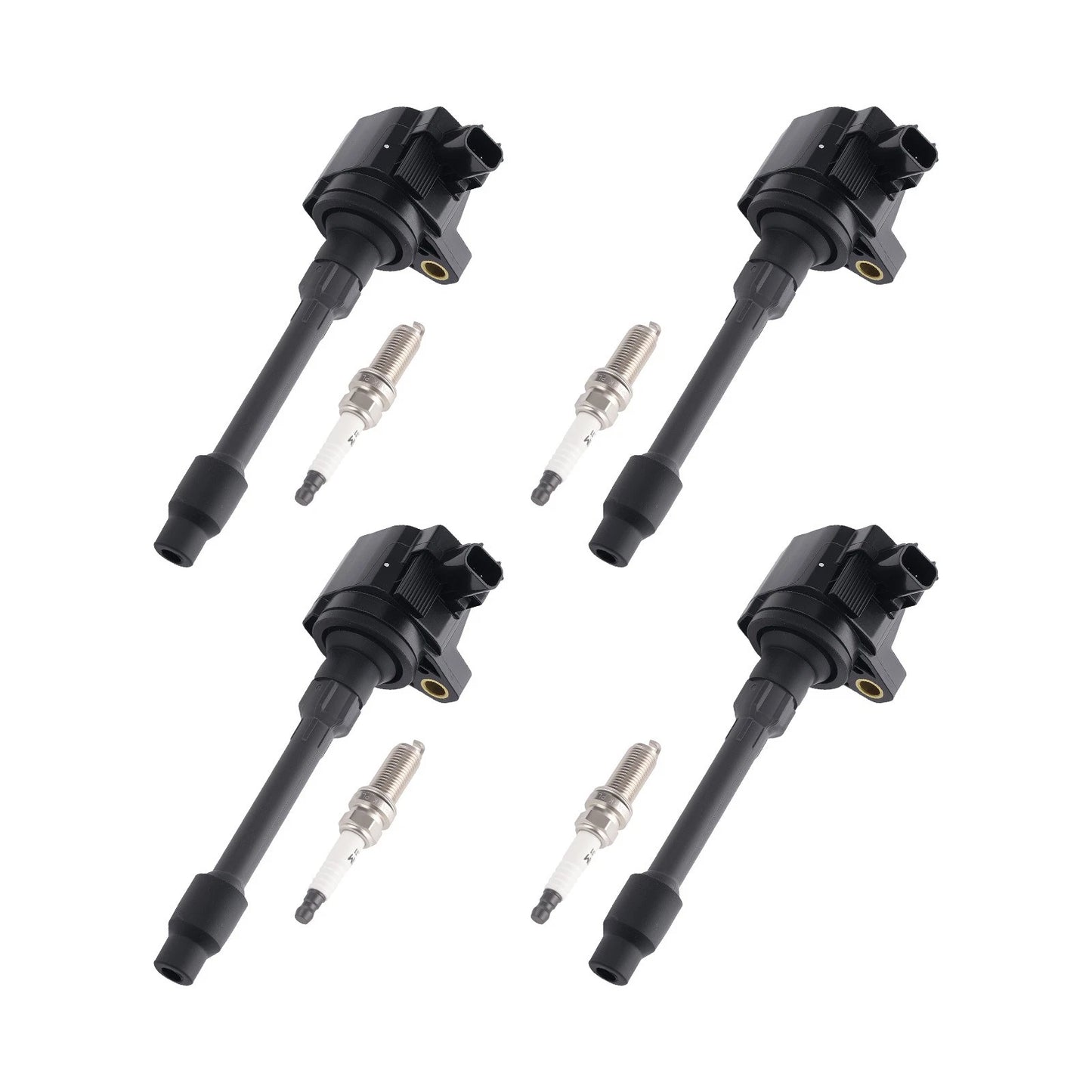 Ignition Coil & Spark Plugs for Honda Fit L4 1.5L (2015–2019)