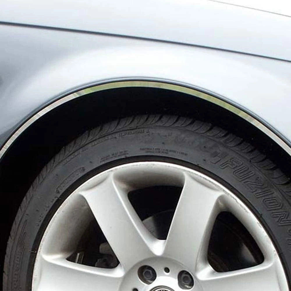 Fender Trim Chrome Stainless Long Replacement for 2001–2005 BMW 3 Series