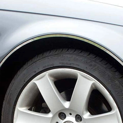 Fender Trim Chrome Stainless Long Replacement for 2001–2005 BMW 3 Series