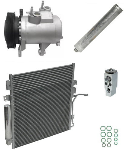 AC Compressor Kit with Condenser for Jeep Liberty 3.7L V6 (2011–2012)